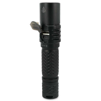 MecArmy MOT10 USB Rechargeable Pocket Powerbank Flashlight - CREE XPL-HI V3 LED - 1000 Lumens - Uses 1 x 18650, 2 x 16340, 2 x 18350, or 2 x CR123A