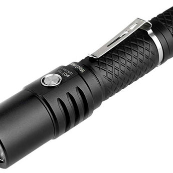 MecArmy MOT10 USB Rechargeable Pocket Powerbank Flashlight - CREE XPL-HI V3 LED - 1000 Lumens - Uses 1 x 18650, 2 x 16340, 2 x 18350, or 2 x CR123A