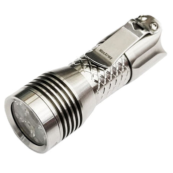 MecArmy PS16 Rechargeable EDC Flashlight - 4 x CREE XP-G3 S5 LED - 2000 Lumens - Uses 1 x 16340 (Included) or 1 x 18350 - Available in 3 Finishes