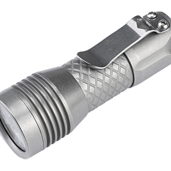 MecArmy PS16 Rechargeable EDC Flashlight - 4 x CREE XP-G3 S5 LED - 2000 Lumens - Uses 1 x 16340 (Included) or 1 x 18350 - Available in 3 Finishes