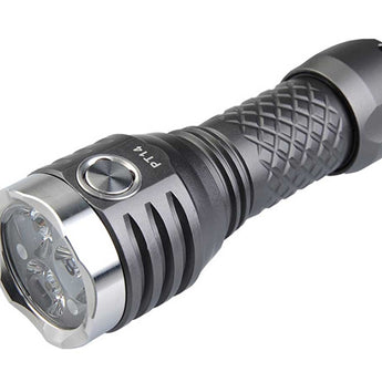 MecArmy PT14 Ultra Bright Rechargeable Flashlight - 3 x CREE XP-G2 - 900 Lumens - Includes 1 x 14500