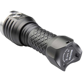 MecArmy PT14 Ultra Bright Rechargeable Flashlight - 3 x CREE XP-G2 - 900 Lumens - Includes 1 x 14500