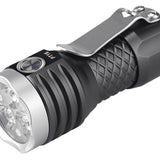 MecArmy PT16 Ultra Bright Rechargeable Flashlight - 3 x CREE XP-G2 LEDs - 1100 Lumens - Includes 1 x 16340 - Aluminum