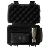 MecArmy PT16-TI Titanium Ultra Bright Rechargeable Flashlight - 3 x CREE XP-G2 LED - 1200 Lumens - Uses 1 x 16340 (Included) or 1 x 18350 - Titanium