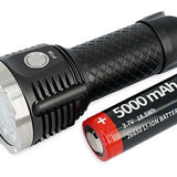 MecArmy PT26 Rechargeable Power Bank Flashlight - 9x CREE XP-G2 S4 LEDs - 3850 Lumens - Uses 1 x 26650 (Included) or 1 x 18650