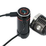 MecArmy PT26 Rechargeable Power Bank Flashlight - 9x CREE XP-G2 S4 LEDs - 3850 Lumens - Uses 1 x 26650 (Included) or 1 x 18650