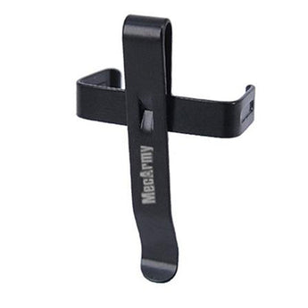 MecArmy Replacement Belt Clip for the SGN3 Flashlight - Black or Polished