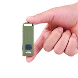 MecArmy SGN3 Rechargeable Keychain Flashlight - 1 x CREE XP-G2 White, 1 x 3mm Red, and 1 x 3mm UV LED - 160 Lumens - Includes Built-In 280mAh Li-ion Battery Pack - Comes in a variety of colors