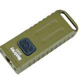 MecArmy SGN3 Rechargeable Keychain Flashlight - 1 x CREE XP-G2 White, 1 x 3mm Red, and 1 x 3mm UV LED - 160 Lumens - Includes Built-In 280mAh Li-ion Battery Pack - Comes in a variety of colors