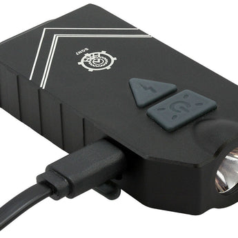 MecArmy SGN7icro microUSB Rechargeable Personal Attack Alarm Flashlight - CREE XP-G2 S4 LED - 550 Lumens - Includes Built-In 650mAh Battery Pack - Black, Silver, Red, Gold, or Rose