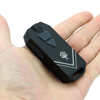 MecArmy SGN7icro microUSB Rechargeable Personal Attack Alarm Flashlight - CREE XP-G2 S4 LED - 550 Lumens - Includes Built-In 650mAh Battery Pack - Black, Silver, Red, Gold, or Rose