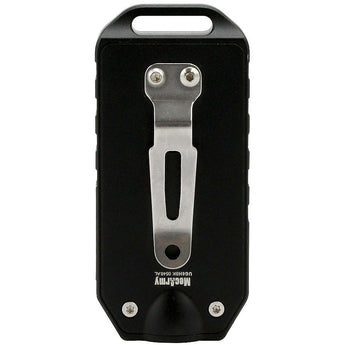 MecArmy SGN7icro microUSB Rechargeable Personal Attack Alarm Flashlight - CREE XP-G2 S4 LED - 550 Lumens - Includes Built-In 650mAh Battery Pack - Black, Silver, Red, Gold, or Rose