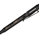 MecArmy TPX25 PVD Titanium Tactical Pen - Comes PVD Black and PVD Blue