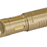 MecArmy X3S Rechargeable Keychain Light - CREE XP-G2 LED - 130 Lumens - Includes 1 x 10180 - Brass or Copper