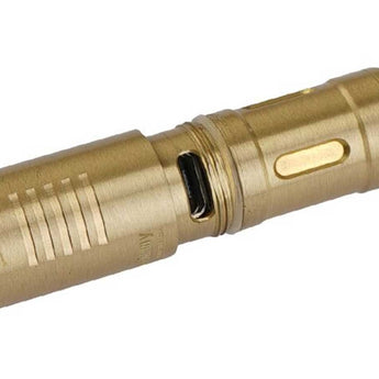 MecArmy X3S Rechargeable Keychain Light - CREE XP-G2 LED - 130 Lumens - Includes 1 x 10180 - Brass or Copper
