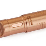 MecArmy X3S Rechargeable Keychain Light - CREE XP-G2 LED - 130 Lumens - Includes 1 x 10180 - Brass or Copper