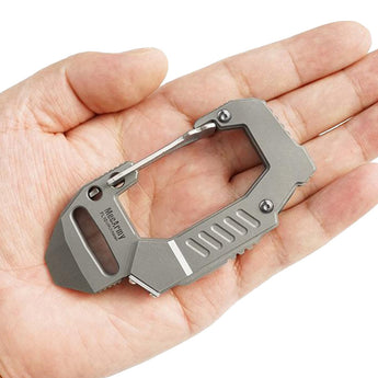 MecArmy FL10 Rechargeable EDC Carabiner Flashlight - CREE XP-G2 S4 LED - 360 Lumens - Includes Built-In 100mAh Battery Pack