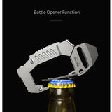 MecArmy FL10 Rechargeable EDC Carabiner Flashlight - CREE XP-G2 S4 LED - 360 Lumens - Includes Built-In 100mAh Battery Pack