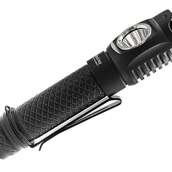 MecArmy FM18 Dual Switch Rechargeable Flashlight - CREE XPL-HI V3 LED - 820 Lumens - Includes 1 x 18650