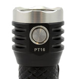 MecArmy PT16 Ultra Bright Rechargeable Flashlight - 3 x CREE XP-G2 LEDs - 1100 Lumens - Includes 1 x 16340 - Aluminum