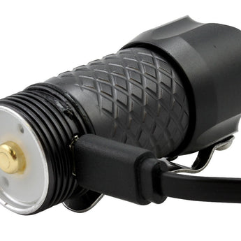 MecArmy PT16 Ultra Bright Rechargeable Flashlight - 3 x CREE XP-G2 LEDs - 1100 Lumens - Includes 1 x 16340 - Aluminum