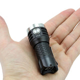 MecArmy PT16 Ultra Bright Rechargeable Flashlight - 3 x CREE XP-G2 LEDs - 1100 Lumens - Includes 1 x 16340 - Aluminum