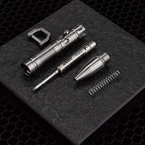 MecArmy TPX8 Bolt Action Tactical Pen - Available in Brass or Titanium