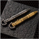 MecArmy TPX8 Bolt Action Tactical Pen - Available in Brass or Titanium
