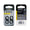 Nite Ize S-Biner MicroLock - Stainless Steel Double-Gated Carabiner with Twisting Lock - 2 Pack - Black (LSBM-01-2R3), Stainless (LSBM-11-2R3), or Spectrum (NITEIZE-LSBM-07-2R3)