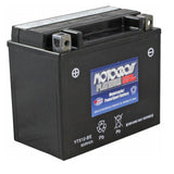 Motocross AGM High Performance YTX12-BS 180CCA 10Ah 12V Rechargeable Sealed Lead Acid (SLA) Battery - NB Terminal
