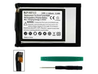 Empire BLP-1437-3.3 3300mAh 3.8V Lithium Polymer (Li-poly) Motorola EQ40 Cell Phone Battery