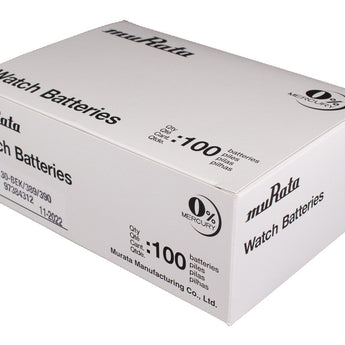 MuRata SR1130 389 82mAh 1.55V Silver Oxide Watch Battery - 1 Piece Tear Strip