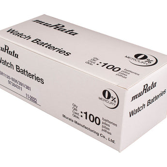 Sony/MuRata SR1120W 391 40mAh 1.55V Silver Oxide Watch Battery - 1 Piece Tear Strip