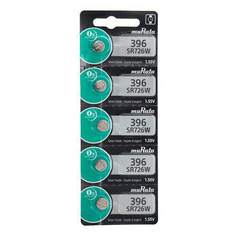 Sony/MuRata SR726W 396 35mAh 1.55V Silver Oxide Watch Battery - 1 Piece Tear Strip