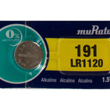 Sony/MuRata LR1120 1.5V Alkaline Coin Cell Battery - 1 Piece Tear Strip