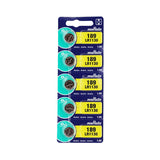 MuRata LR1130 1.5V Alkaline Coin Cell Battery - 1 Piece Tear Strip