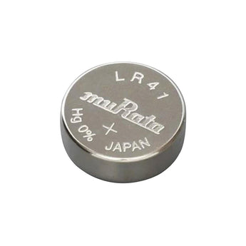 MuRata LR41 1.5V Alkaline Coin Cell Battery - 1 Piece Tear Strip