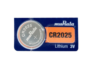 1 Piece Murata 2025 Lithium Watch Coin Cell Battery 3V, 160 mAh in Tear Strip Packaging