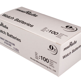 MuRata SR927W 399 52mAh 1.55V Silver Oxide Watch Battery - 1 Piece Tear Strip