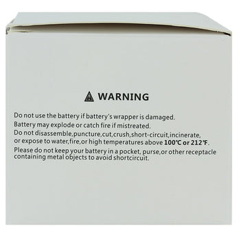 Panasonic NCR 18650 3200mAh 3.7V Unprotected High-Drain 4.87A Lithium Ion (Li-ion) Flat Top Battery - Boxed