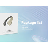 Nitecore NEF20 USB-C Rechargeable Neck Fan - Uses Built-in 4000mAh Li-ion Battery Pack