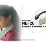 Nitecore NEF20 USB-C Rechargeable Neck Fan - Uses Built-in 4000mAh Li-ion Battery Pack
