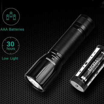 Nextorch C3 LED Flashlight - CREE XP-G3 - 380 Lumens - Includes 3 x AAA