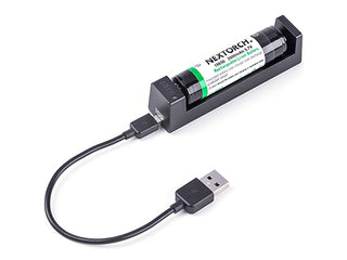 Nextorch DC10 Single Bay Li-ion Battery Charger