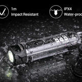 Nextorch K40 USB-C Rechargeable LED Keychain Flashlight - 700 Lumens - Uses Built-in 180mAh Li-ion Battery Pack