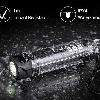 Nextorch K40 USB-C Rechargeable LED Keychain Flashlight - 700 Lumens - Uses Built-in 180mAh Li-ion Battery Pack