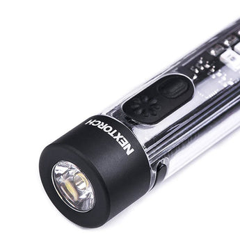 Nextorch K40 USB-C Rechargeable LED Keychain Flashlight - 700 Lumens - Uses Built-in 180mAh Li-ion Battery Pack