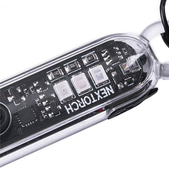 Nextorch K40 USB-C Rechargeable LED Keychain Flashlight - 700 Lumens - Uses Built-in 180mAh Li-ion Battery Pack