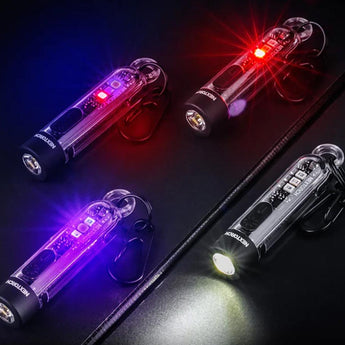 Nextorch K40 USB-C Rechargeable LED Keychain Flashlight - 700 Lumens - Uses Built-in 180mAh Li-ion Battery Pack