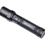 Nextorch P8 USB-C Rechargeable LED Flashlight - 1300 Lumens - Osram P9 - Includes Built-In Li-ion Battery Pack